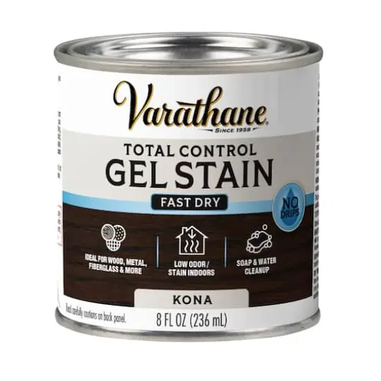 Varathane&reg; Total Control Water-Based Gel Stain Kona {1}