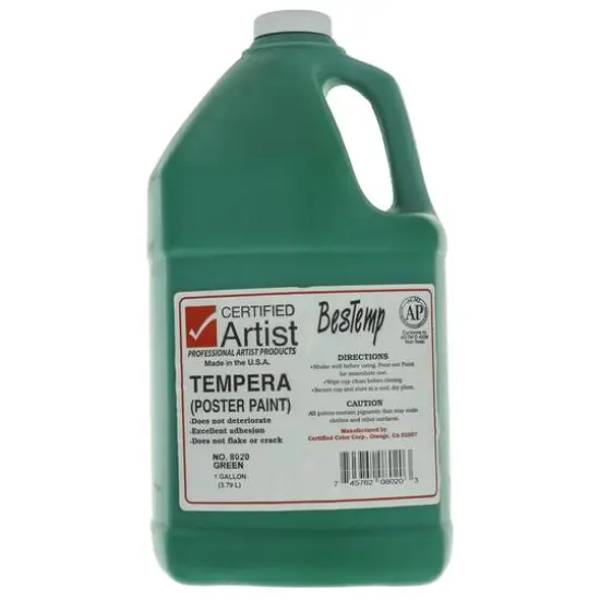 BesTemp Tempera Paint, 1gal. Yellow {2}