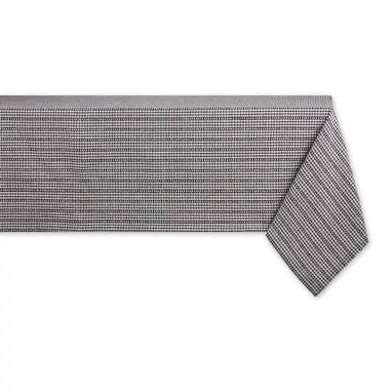 DII&reg; Black Farmhouse Gingham Tablecloth {1}