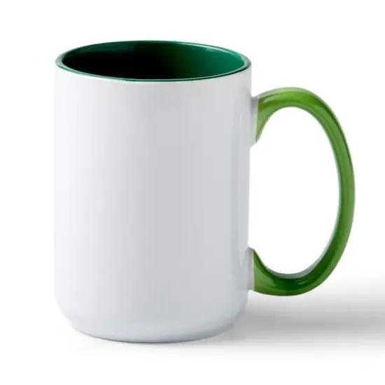 Cricut&reg; 15oz. Beveled Ceramic Mug Blank Forest {1}