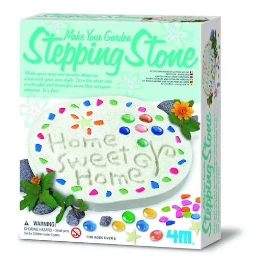 Toysmith 4M Make Your Own Garden Stepping Stone Kit {1}