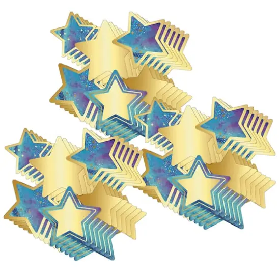 Carson Dellosa Education&reg; Galaxy Stars Cut-Outs, 3 packs of 36 {3}