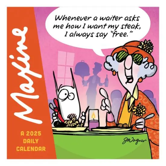 TF Publishing 2025 Maxine Daily Desktop Calendar {1}