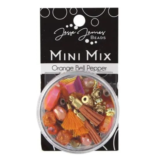 Jesse James Beads Market Fresh Mini Mix Orange Bell Pepper {4}