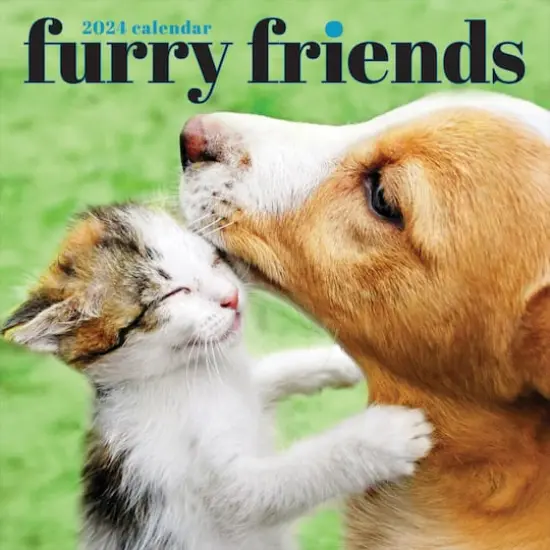 TF Publishing 2024 Furry Friends Wall Calendar {1}