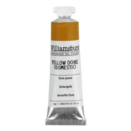 Williamsburg&reg; Artist Oil Colors, 37mL Yellow Ochre (Domestic) {1}