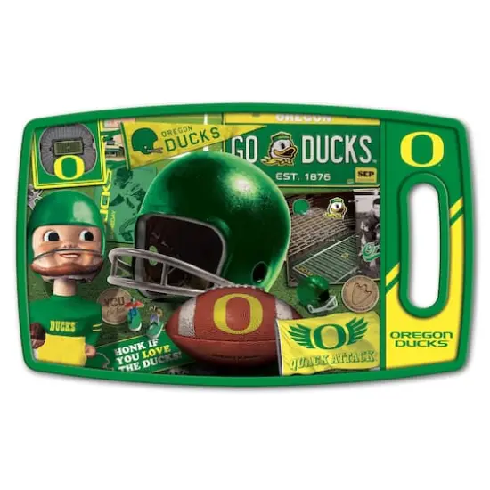 College Retro Series Cutting BoardOregon Ducks {1}