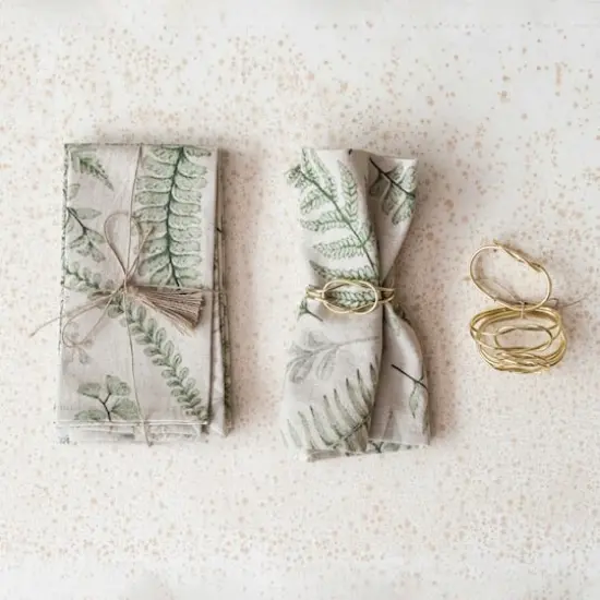 Hello Honey&reg; Botanical Cotton Square Napkins, 4ct. {3}
