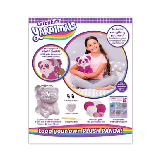 Latchkits Yarnimals - Panda {5}