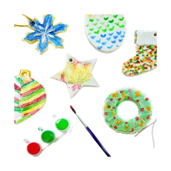 Paint Your Own Porcelain Ornaments {14}