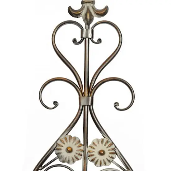 62" Brown Metal Rustic Wall D&eacute;cor {5}