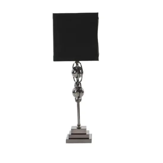 25" Black Metal Modern Table Lamp, 2ct. {5}