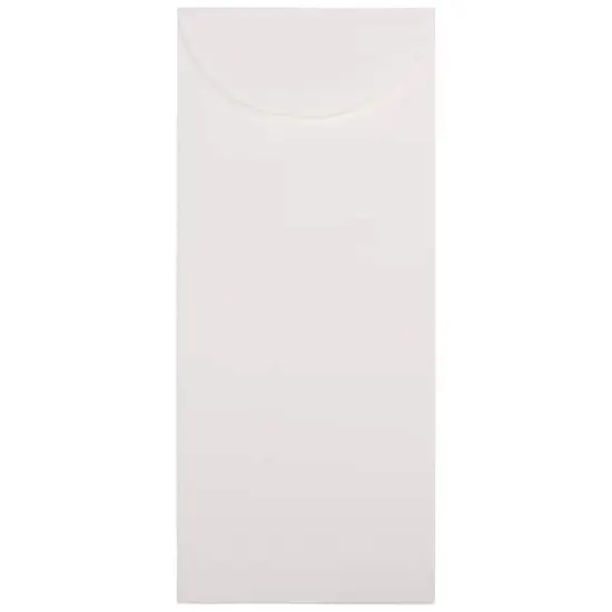 JAM Paper #11 Strathmore Bright White Wove Policy Business Envelopes, 25ct. {1}