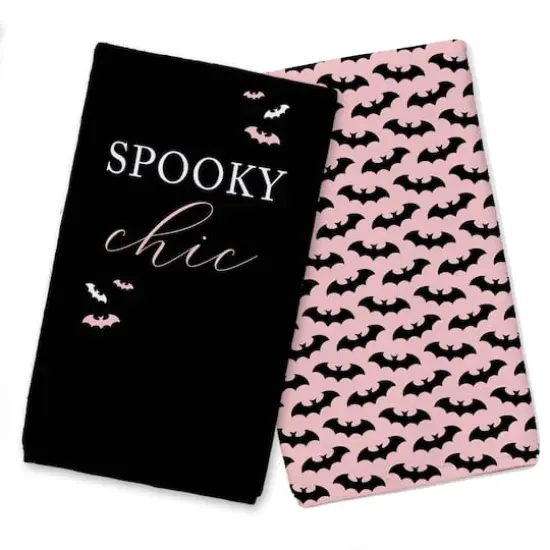 Spooky Chic Tea Towel Set {1}