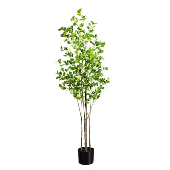 5ft. Artificial Heart Shaped Ficus Leaf Tree {1}