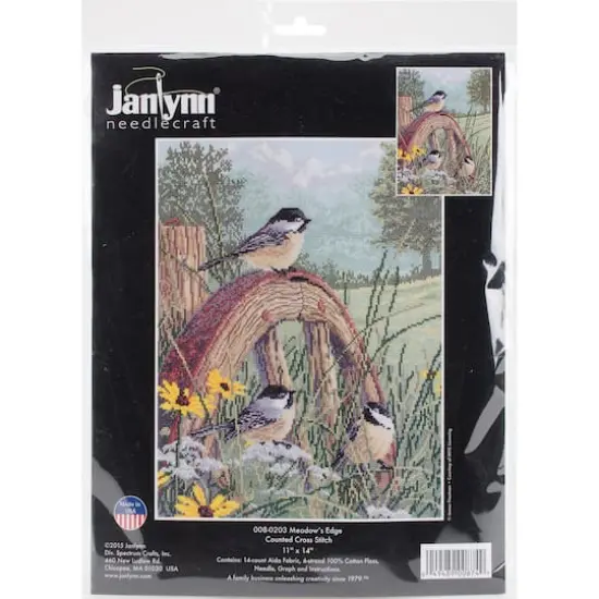 Janlynn&reg; Meadow's Edge Counted Cross Stitch Kit {1}