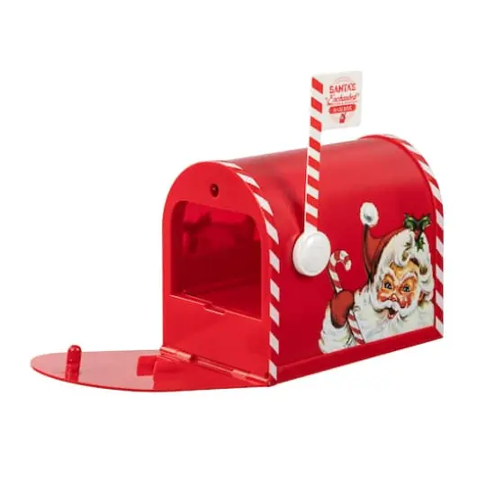 Mr. Christmas 10" Santa's Enchanted Mailbox {5}
