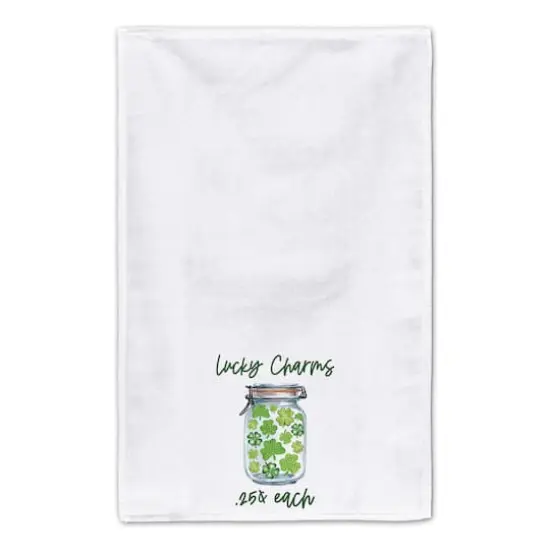 Lucky Charms Jar Tea Towel Set {5}
