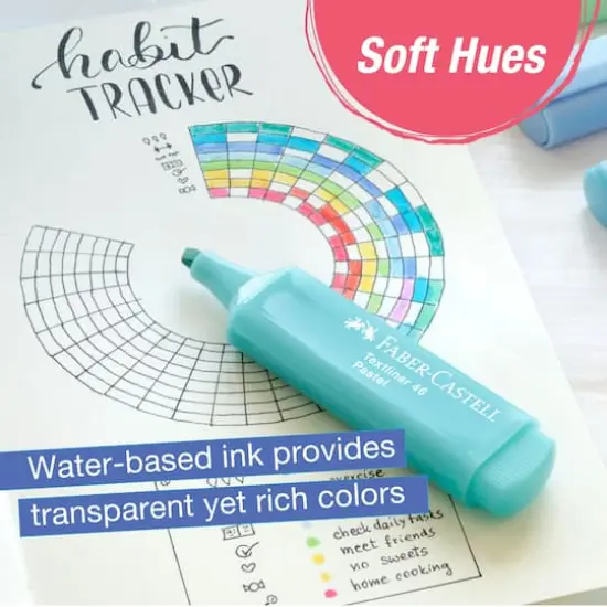 Faber-Castell&reg; Textliner 16 Color Desk Set {6}