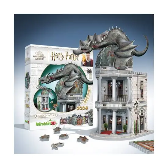 Harry Potter Diagon Alley Collection - Gringotts Bank 3D Puzzle: 300 Pcs {13}