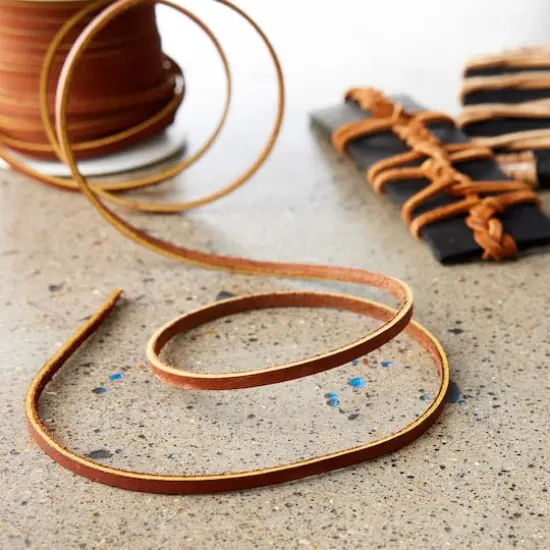 Latigo Lace by ArtMinds&trade; 50ft. Medium Brown {3}