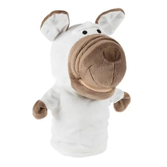Toy Time Plush Dog Hand Puppet {6}