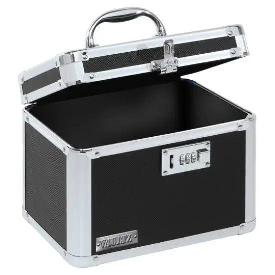 Vaultz Black Personal Storage Box {3}