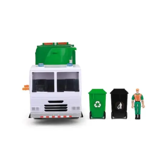 Funrise Mighty Fleet Titans Go Green Garbage Truck {5}