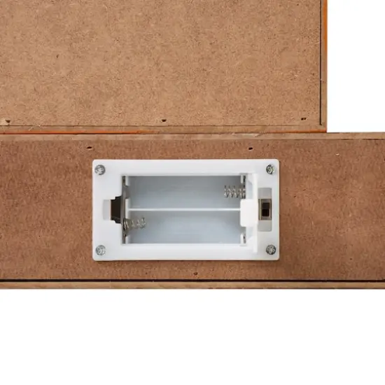 Glitzhome&reg; 12" LED Lighted Fall Wooden Block Word Sign {8}