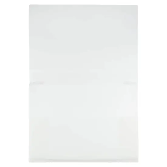 JAM Paper Clear Grid Letter Booklet Plastic Portfolio with Tuck Flap Closure 9.5" x 12.375" {4}