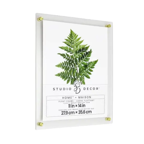 Home&trade; 11" x 14" Clear Float Frame by Studio D&eacute;cor&reg; {5}