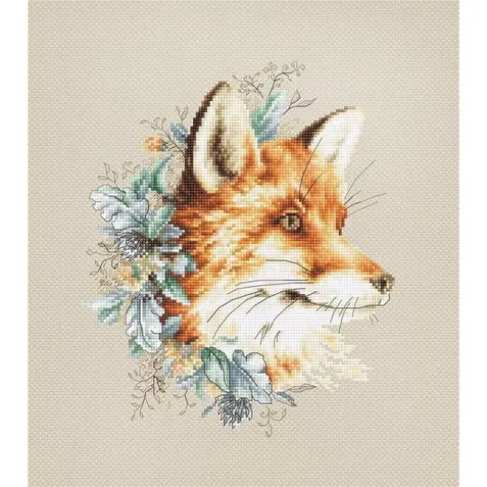 Luca-s The Fox B2292L Counted Cross Stitch Kit {1}