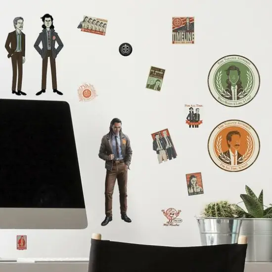 RoomMates Marvel Loki Peel & Stick Wall Decals {3}