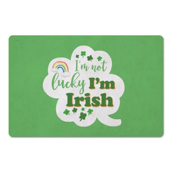 Not Lucky Irish 27" x 18" Floor Mat {1}