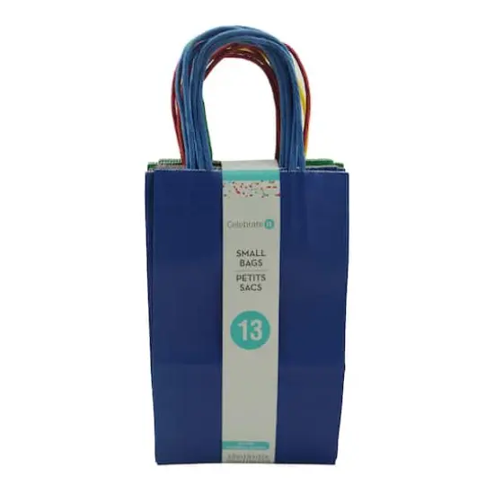 Small Primary Mix Gifting Bags, 13ct. by Celebrate It&trade; {5}