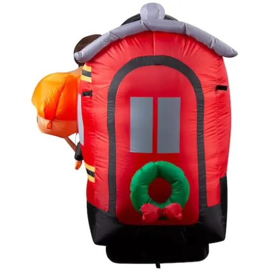 4ft. Airblown&reg; Inflatable Christmas Hogwarts Express with LED Lights {3}