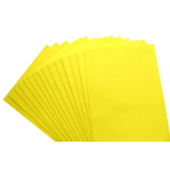 Essentials by Leisure Arts 9" x 12" Foam Sheets, 15ct. Yellow {4}