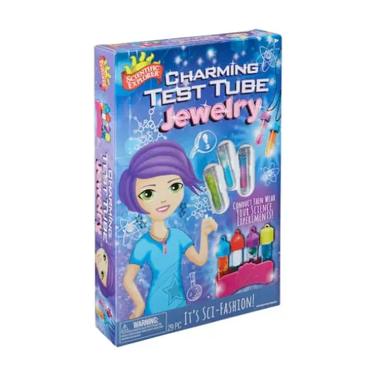 Scientific Explorer Charming Test Tube Jewelry Kit {1}