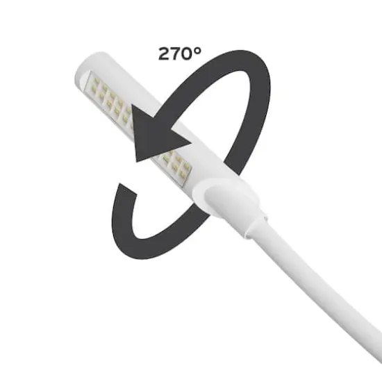 UberLight&trade; Flex 4100TL White LED Task Light Lamp with Base {8}