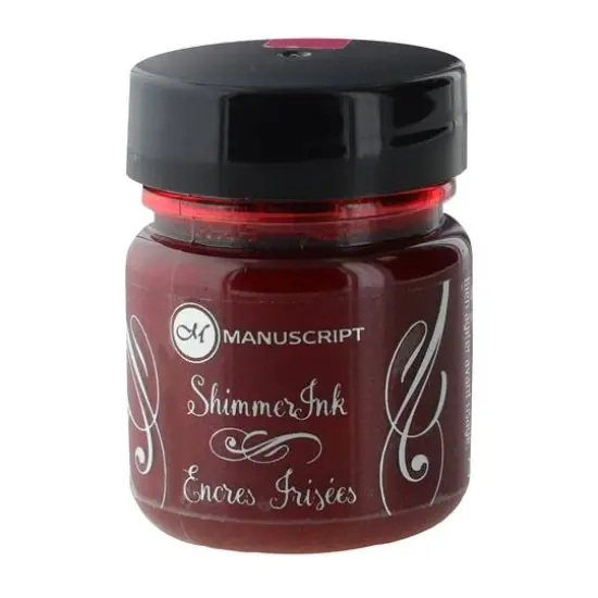 Manuscript Shimmer Ink, 25mL Ruby Sunset {1}