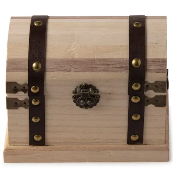 Wood Box With Metal Accents by Make Market&reg; {1}