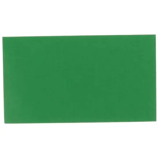 JAM Paper Green 2" x 3.5" 85lb. Blank Flat Note Cards, 500ct. {1}