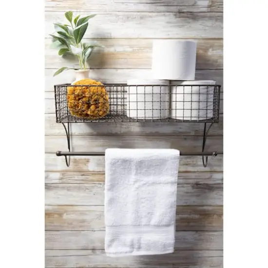 DII&reg; 18" Rustic Bronze Towel Rack {5}