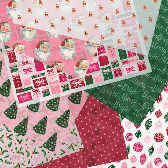 6" x 6" Holly Jolly Vellum Paper Pad, 16 Sheets by Recollections&trade; {4}