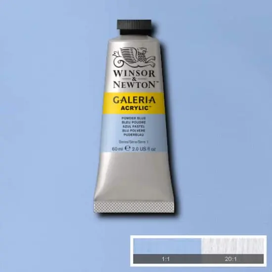 Winsor & Newton&trade; Galeria Acrylic&trade;, 60mL Powder Blue {3}