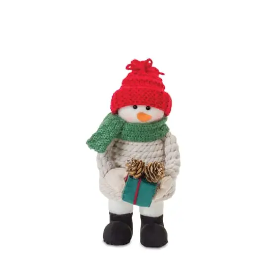 Plush Holiday Characters Tabletop D&eacute;cor Set, 8", 9" & 10.5" {4}