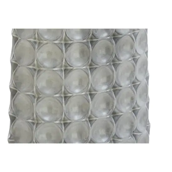 Silver Stoneware Vintage Vase {4}