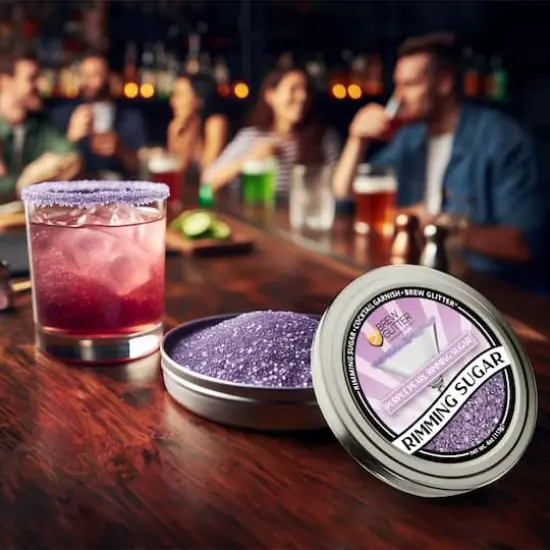 Bakell&reg; Brew Glitter Rimming Sugar Purple {5}