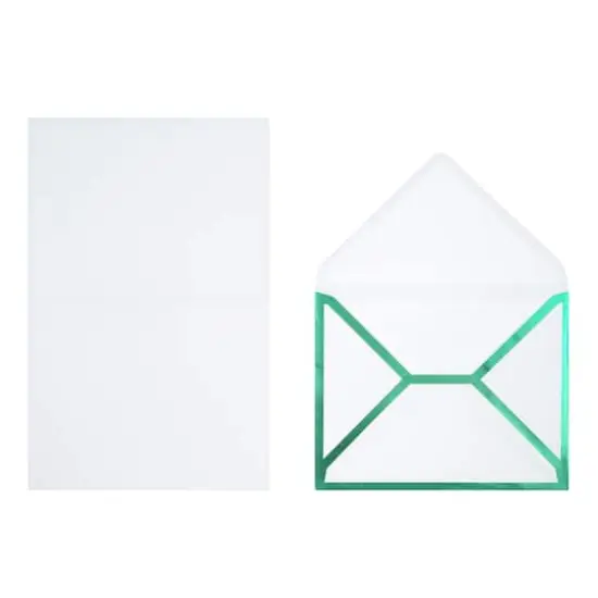 Green Card & Envelope Set by Recollections&trade; {3}