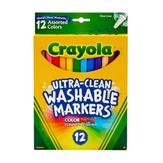 Crayola&reg; Washable&trade; 12 Color Fine Line Marker Set {1}
